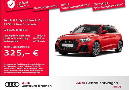 Audi A1 Sportback 25 TFSI S line S tronic KAMERA PDC