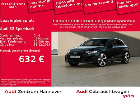 Audi S3 Sportback 2.0 TFSI Kamera LED Navi Teilleder