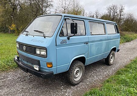 VW T3 Volkswagen Kombi 1.6TD Syncro 4WD 9-Sitzer 16TKM AT Moto