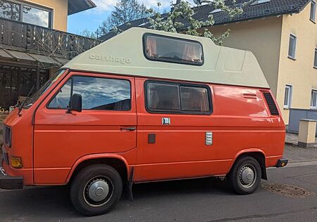 VW T3 Caravelle Volkswagen T3 Wohnmobil mit Carthago-Ausbau| H-Zulassung