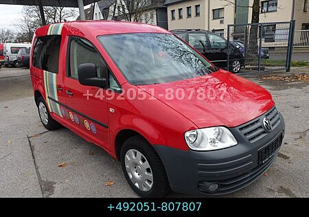 VW Caddy Volkswagen Life 1,6i Org. Tramper Camping Klima
