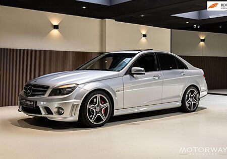 Mercedes-Benz C 63 AMG C-klasse AMG 63 W204|SCHUIFDAK|LEER|AUTOMAAT|CAM