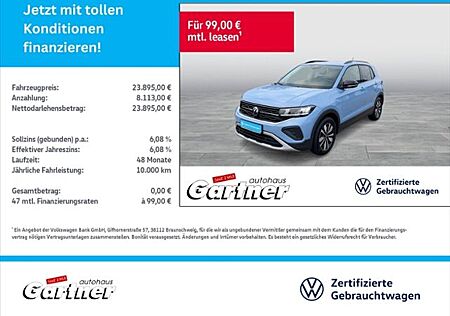 VW T-Cross Volkswagen GOAL 1.0 TSI REAR VIEW DAB+APP-CON LED A