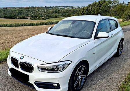 BMW 116i M Sport, weiss, Scheckheftgepf., unfallfrei