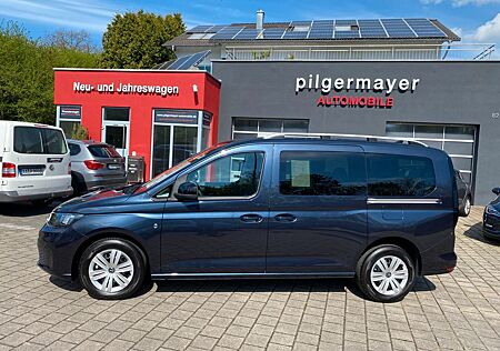 VW Caddy Volkswagen Maxi DSG+AHK+APP-Navi+7Sitze+Kamera+SHZ+PD