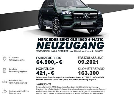 Mercedes-Benz GLS 400 D/AMG-LINE/LUXURY/DISTRO+/AIRM/AHK/MASSA