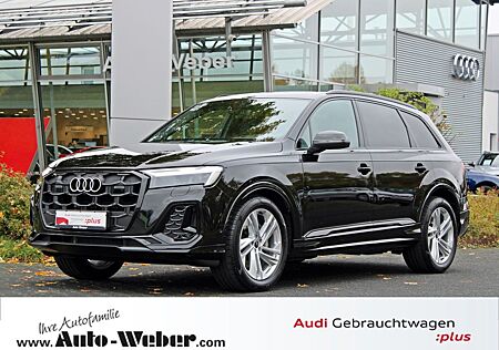 Audi Q7 50TDI qu S LINE BLACK AHK PANO HuD 7-SITZER