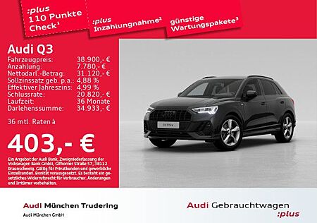 Audi Q3 45 TFSI e S tronic S line LED MMI+ Business-P