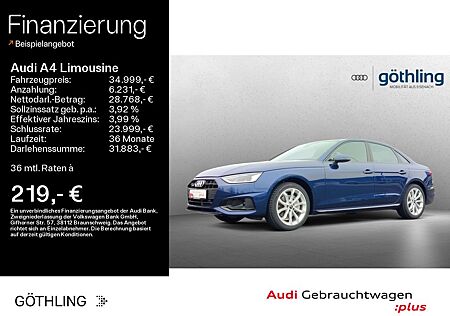 Audi A4 Limousine 40 TDI quattro *LED*Navi+*Kam*Optik