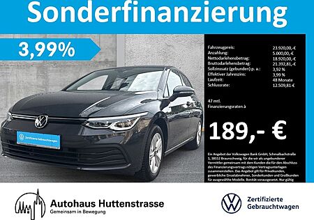 VW Golf Volkswagen VIII 1.5 eTSI DSG Life LED+ KAMERA KEYLESS