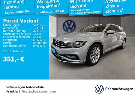 VW Passat Variant Volkswagen TDI DSG Business DAB+ LED Navi Fr