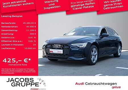 Audi A6 Avant 40TDI advanced Black/Matrix/HuD/360°/AC
