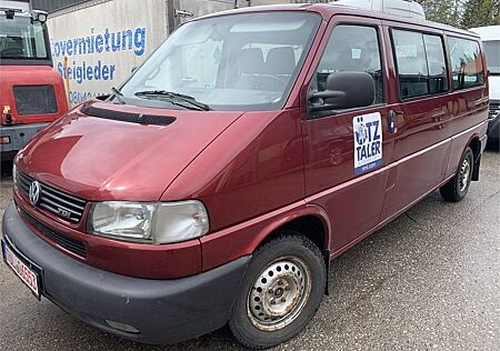 VW T4 Kombi Volkswagen T4 4x4 2,5tdi Transporter Lang 9-Si. AHK-2,0T