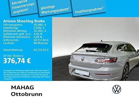 VW Arteon Volkswagen Shooting Brake 2.0 TSI R-Line AHK Leder N