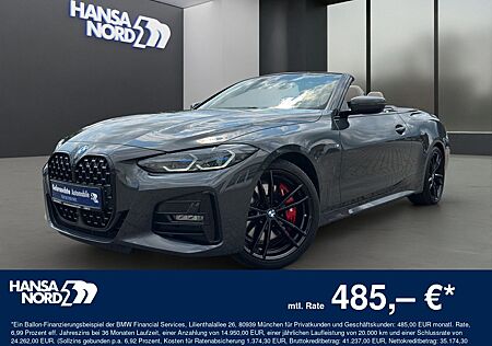 BMW 430i Cabrio M-SPORT-PRO LASER NAVI LEDER H/K 19"