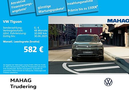 VW Tiguan Volkswagen 2.0 TDI 4Mot. R-Line LEDER AHK Pano NaviP