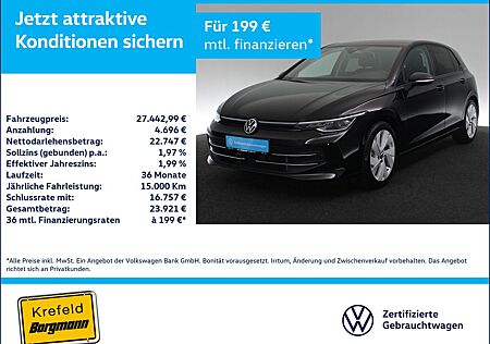 VW Golf Volkswagen VIII 1.5 TSI Goal MATRIX-LED ACC NAVI SHZ