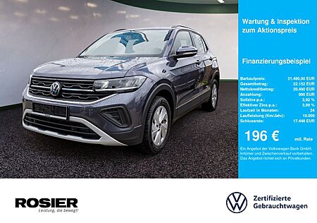 VW T-Cross gebraucht kaufen VW T-Cross Volkswagen Life 1.0 l TSI ACC LED NAVI KAMERA SHZ