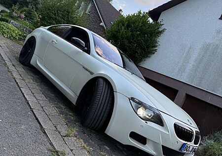BMW 650i Coupé - E63 M6 Umbau Perlmutt Weiß