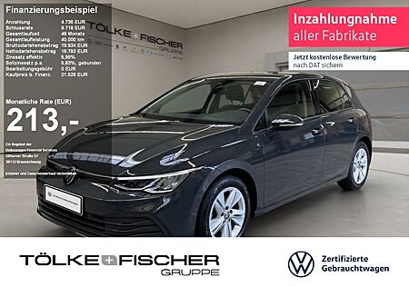 VW Golf Volkswagen VIII 2.0 TDI Life Virtual ACC SHZ LM LED