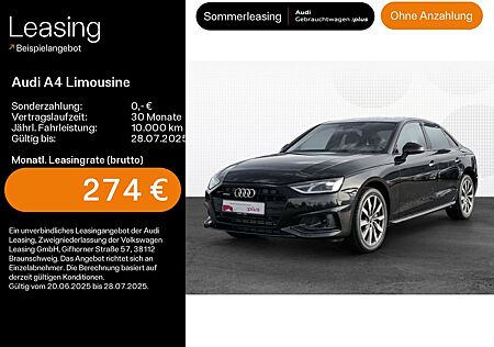 Audi A4 Limousine 40 TFSI quattro LED*RFK*Virtual