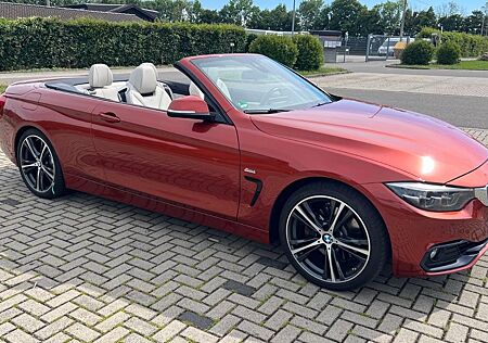 BMW 430d Cabrio Sport Line, HeadUp, Anhänger, Leder
