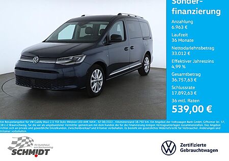 VW Caddy Volkswagen Maxi 2.0 TDI Style 4Motion LED AHK NAVI