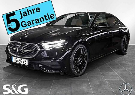 Mercedes-Benz E 220 d Lim.AMG Leder Braun+360°+AHK+LED+Distro