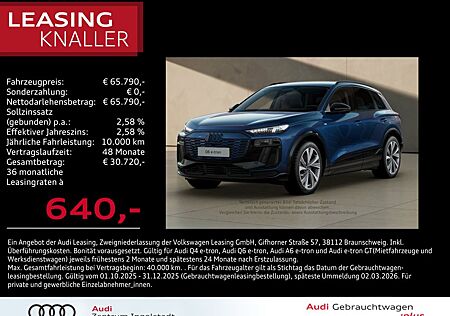 Audi Q6 e-tron S line Tech-pro MATRIX B&O Luft 21"