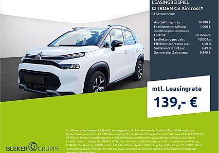 Citroën C3 Aircross PureTech 110 S&S Shine