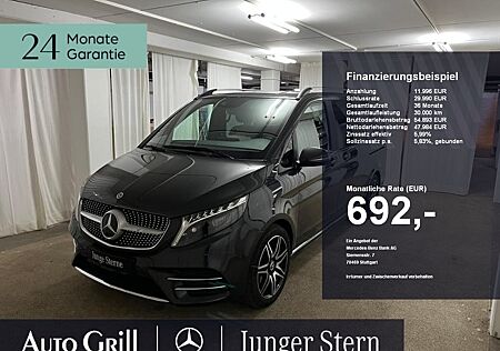 Mercedes-Benz V 220 d AMG 7Sitze AHK ILS Navi RfKam 19Zoll