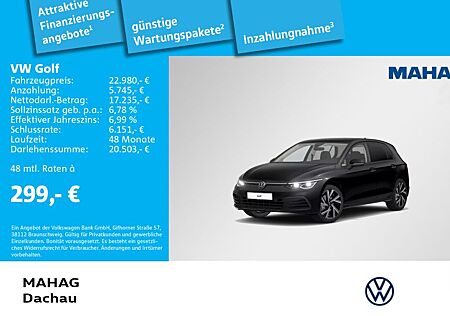 VW Golf Volkswagen VIII 1.5 eTSI Life IQ.Light Navi Pano ParkP