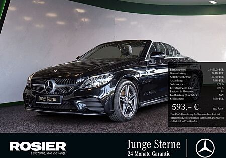 Mercedes-Benz C 180 Cabrio AMG LED Navi Kamera Spurh.-Ass. Tot