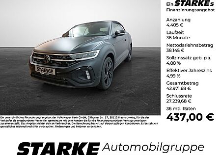 VW T-Roc Volkswagen Cabriolet 1.5 TSI DSG R-Line Edition Black