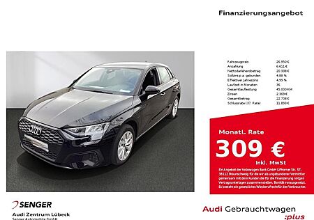 Audi A3 Sportback 40 TFSI e S tronic SHZ GRA Carplay