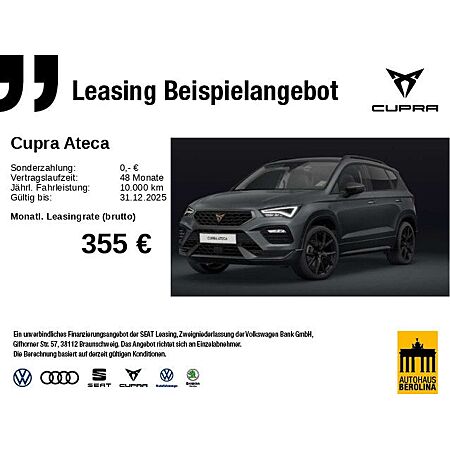 Cupra Ateca leasen