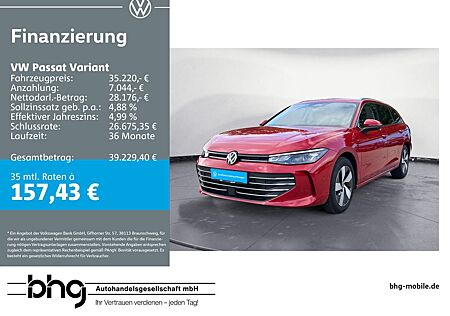 VW Passat Variant Volkswagen 2.0 TDI SCR DSG Business