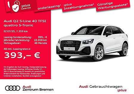 Audi Q2 S-LINE 40 TFSI QUAT S-TRON AHK CAM MATRIX NAV