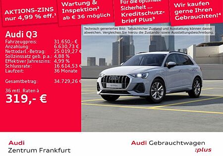 Audi Q3 45 TFSI e S tronic S line LED DAB Tempomat