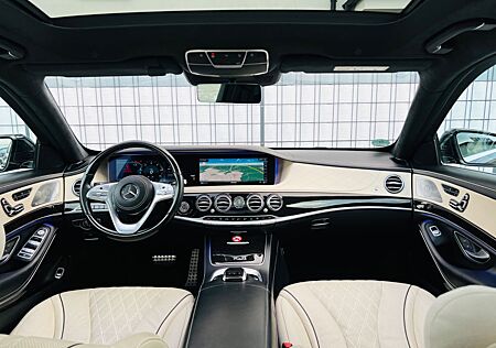 Mercedes-Benz S 400 S 400d Lang AMG LINE LEDER BEIGE+FOND ENTER