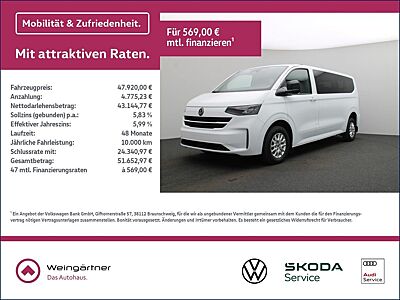 Volkswagen T7 Caravelle LIFE LR, AHK, Connect Paket, Fahras