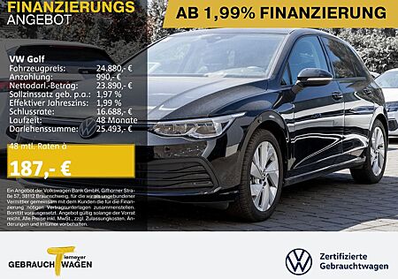 VW Golf Volkswagen 1.0 TSI LIFE PANO LM18 MATRIX ASSIST