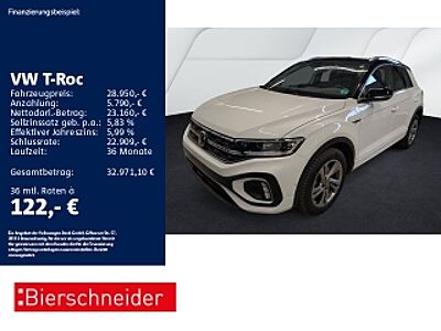 Volkswagen T-Roc 1.5 TSI DSG R-Line AHK ACC LED NAVI CAM