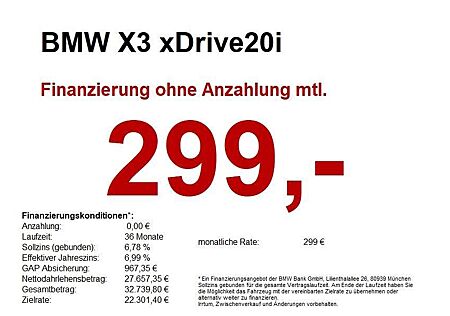 BMW X3 M X3 XDRIVE20I A