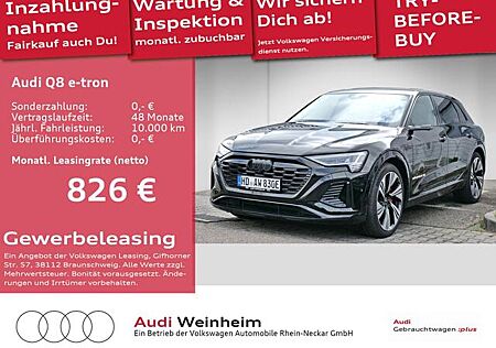 Audi Q8 e-tron 55 quattro S line AHK Pano Matrix LED uvm.