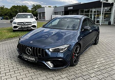 Mercedes-Benz CLA 45 AMG S 4M+ mit NIGHT+BURMESTER+PANORAMA+DISTRONIC+KEYLESS+2 JAHRE GARANTIE👀💥