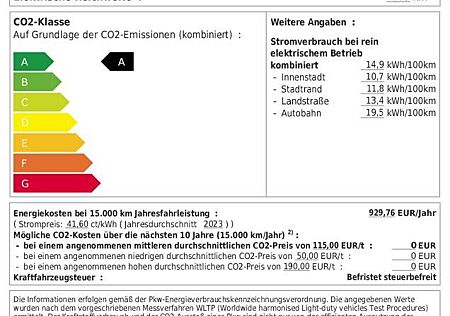 Kia EV3 Air 81,4 kWh Long Range ++& Vollkaskoversicherung&&Wartung & Verschleiß in