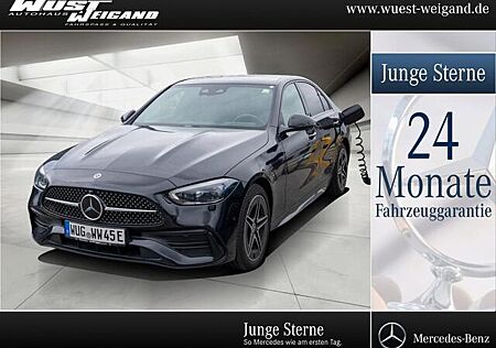 Mercedes-Benz C 300 e**AMG+0,5%+High-End-Info+Pano.-D.+AHK+DIGITAL+360°+Fahrass.-P.+HUD