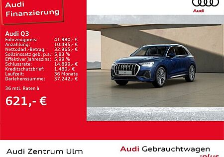 Audi Q3 S line 35 TDI S tronic AHK VIRTUAL E-KLAPPE