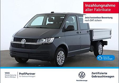 VW T6 Volkswagen .1 DoKa Pritsche LR AHK Navi ZV Standhzg